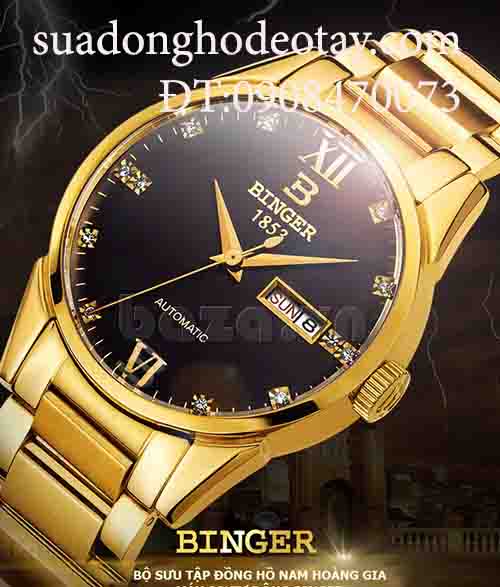 Thay Pin Đồng Hồ Binger hình 1